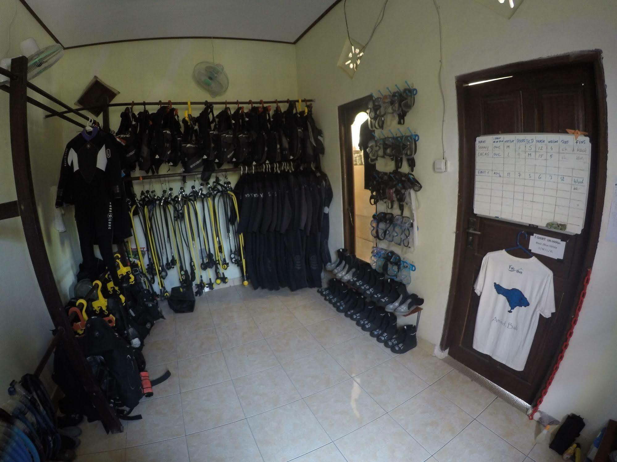 Auberge de jeunesse Bali Fab Dive Center à Amed Extérieur photo