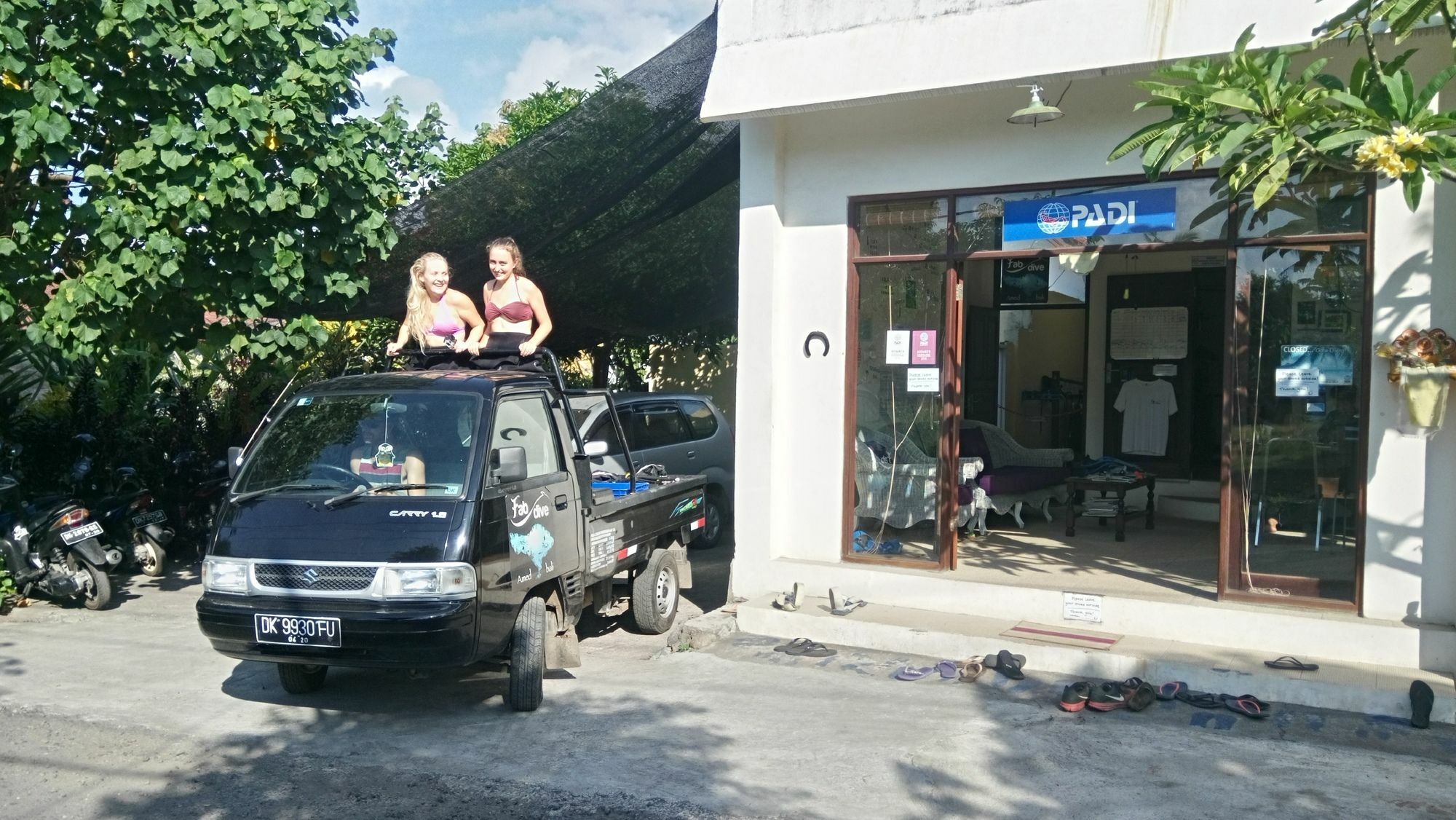 Auberge de jeunesse Bali Fab Dive Center à Amed Extérieur photo